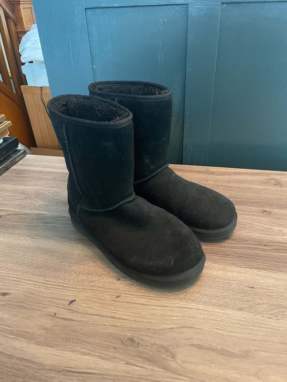 Koolaburra by Ugg Koola Short Boots Size 8 Black
